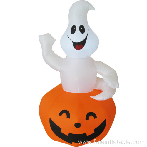 Halloween inflatable Ghost in Pumpkin for decorations